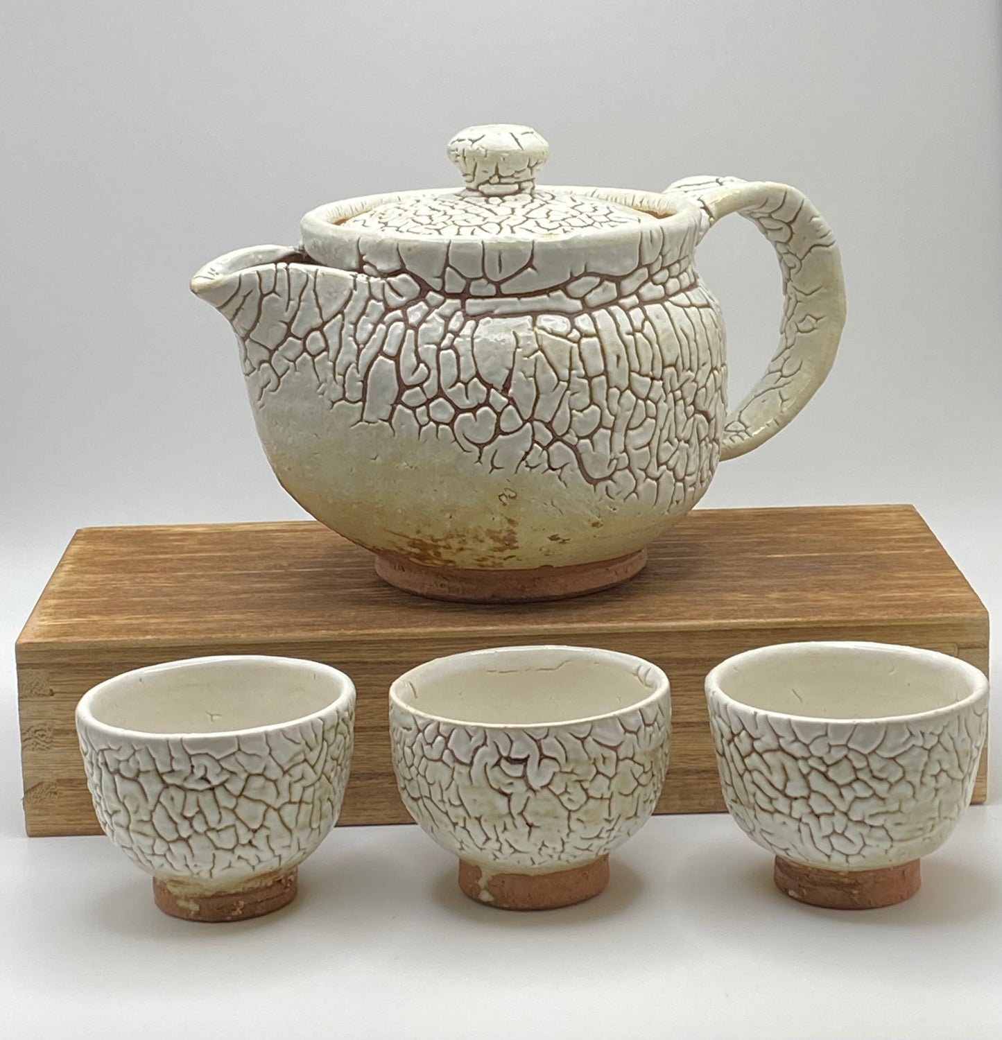 Kairagi White Hagi Wear Cup by Mukuhara Kashun