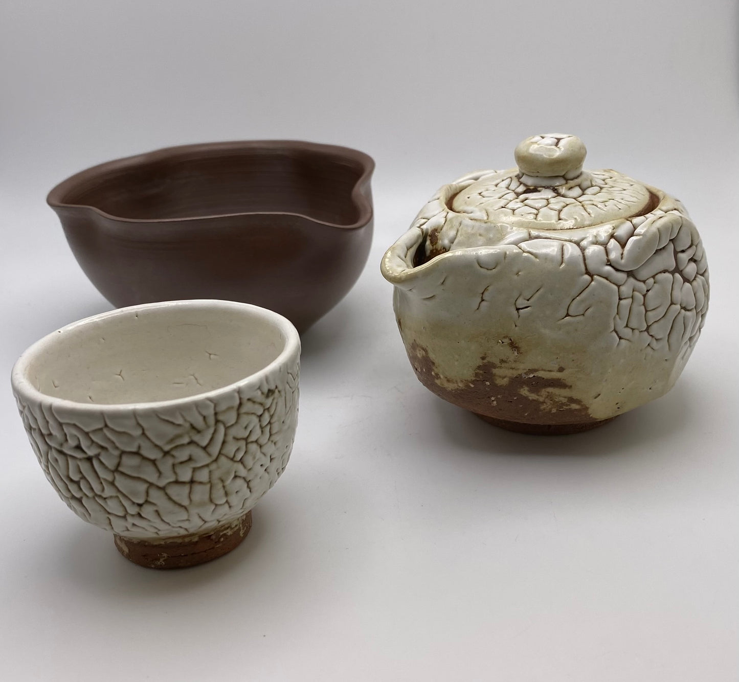 Kairagi White Hagi Wear Cup by Mukuhara Kashun