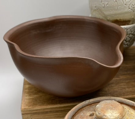 Purple (Shidei) Yuzamashi Banko Ware by Otsuku Shun