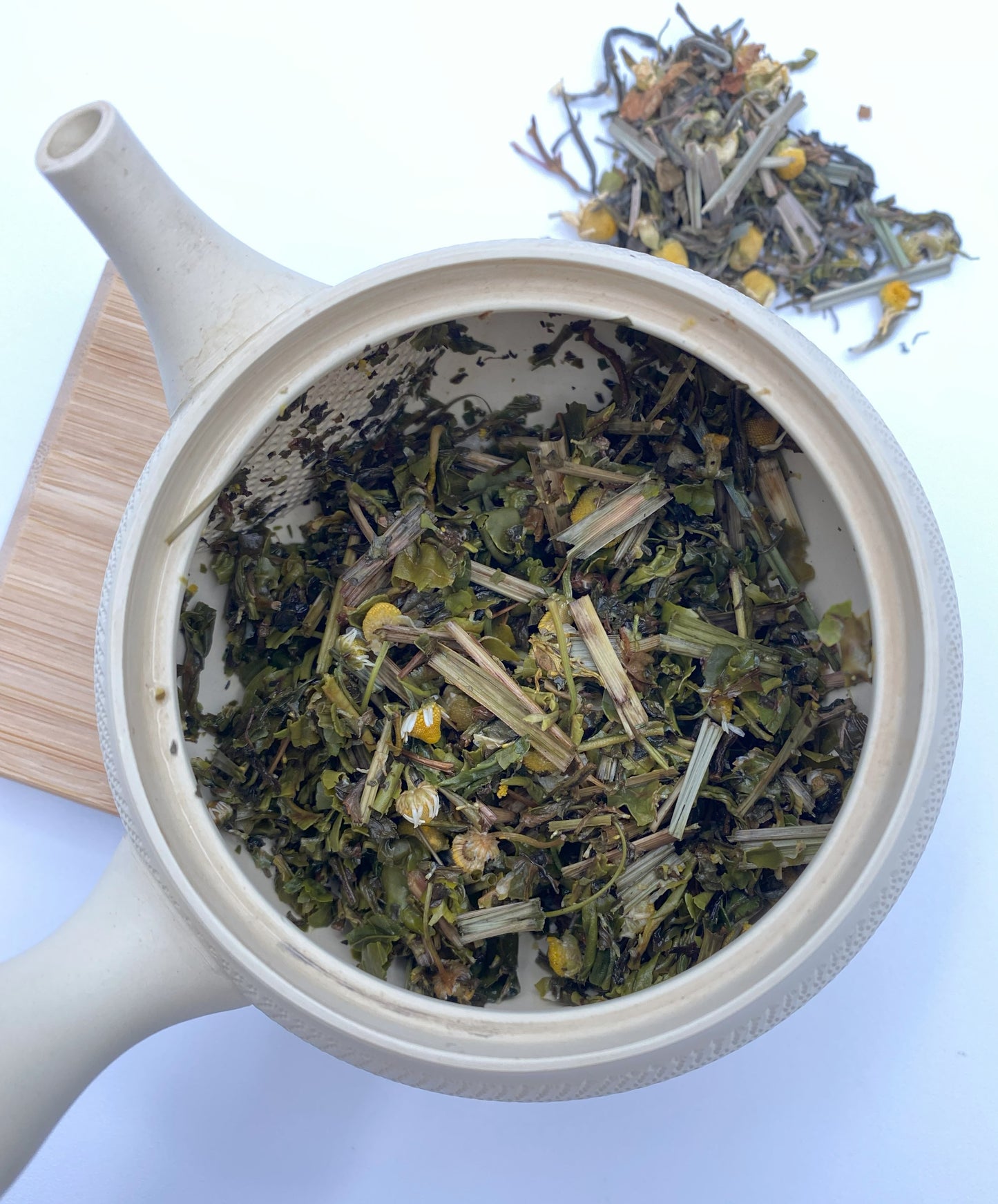 "Lazy Afternoon" Nepali Organic Green Tea Botanical Blend