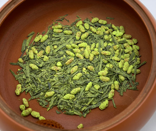 "Harlequin" Organic Matcha Genmaicha