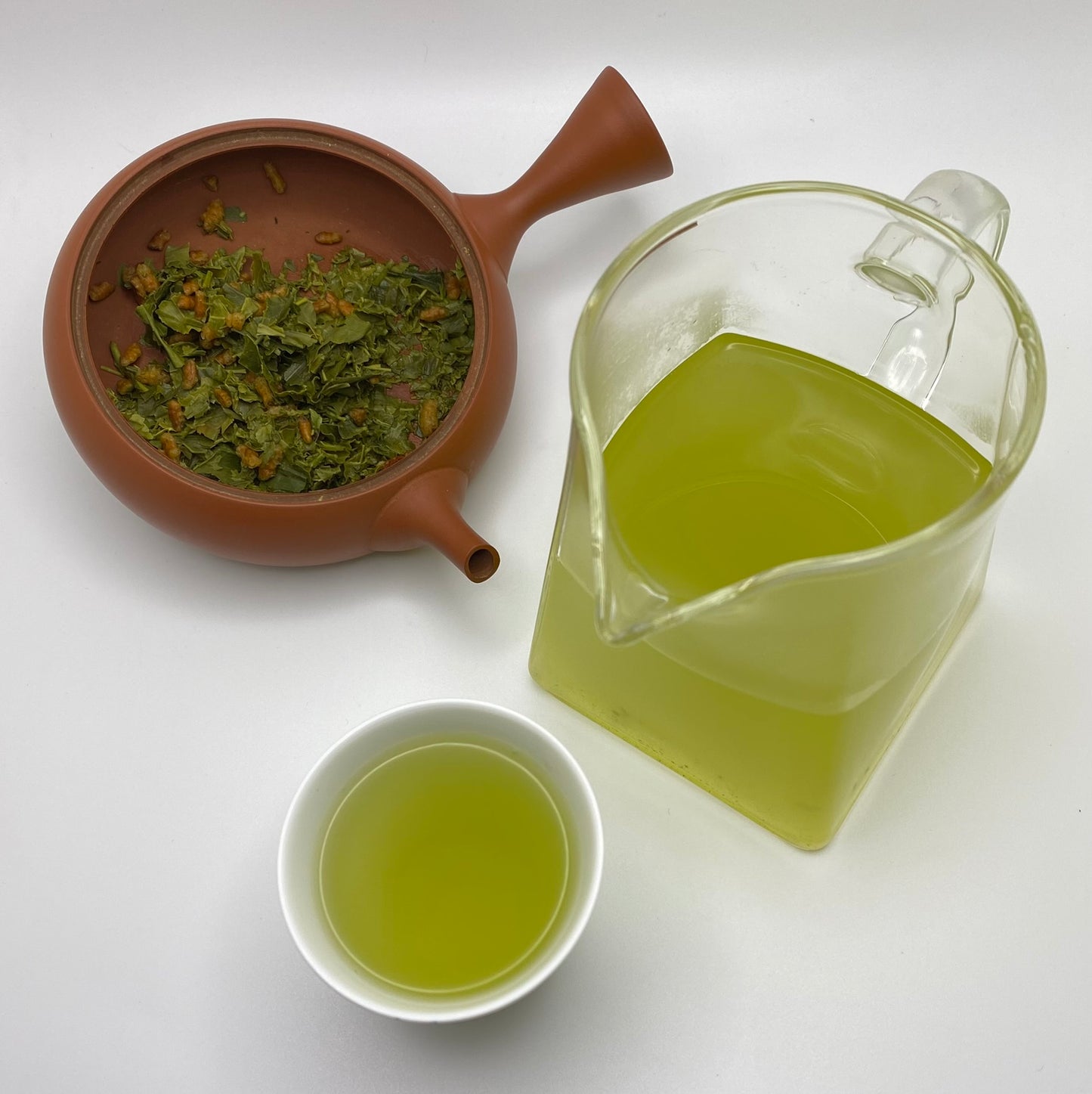 "Harlequin" Organic Matcha Genmaicha