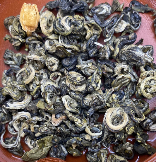 "Green Tara" Jasmine Pearls Bai Hao