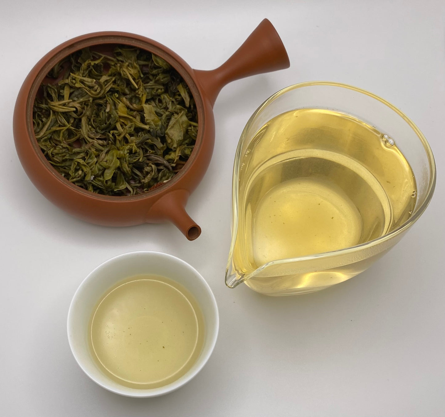 "Green Tara" Jasmine Pearls Bai Hao