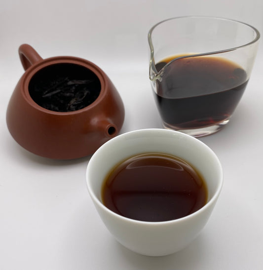 "Last Wolf" 1980s Ginseng Fragrance Shou Pu'er