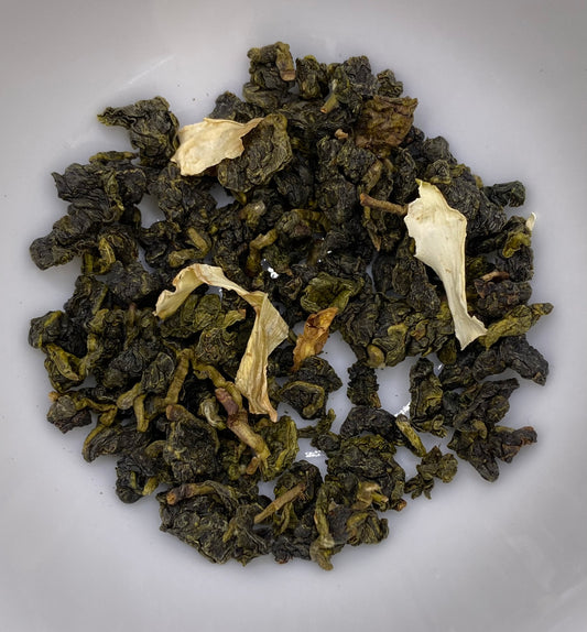 "Gangster's Lapel" Gardenia Flower Oolong