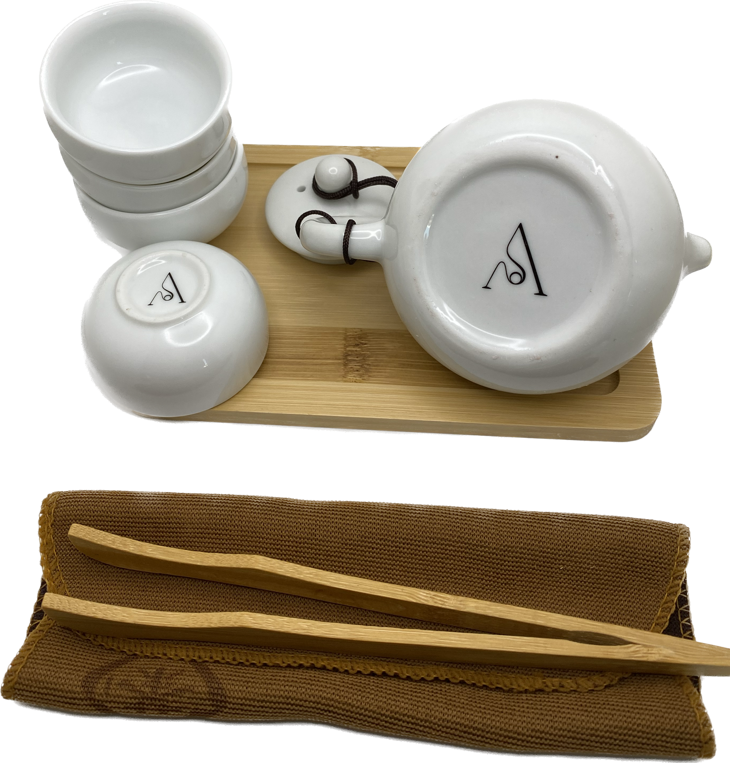 Acala Porcelain Travel Tea Set (9pc)