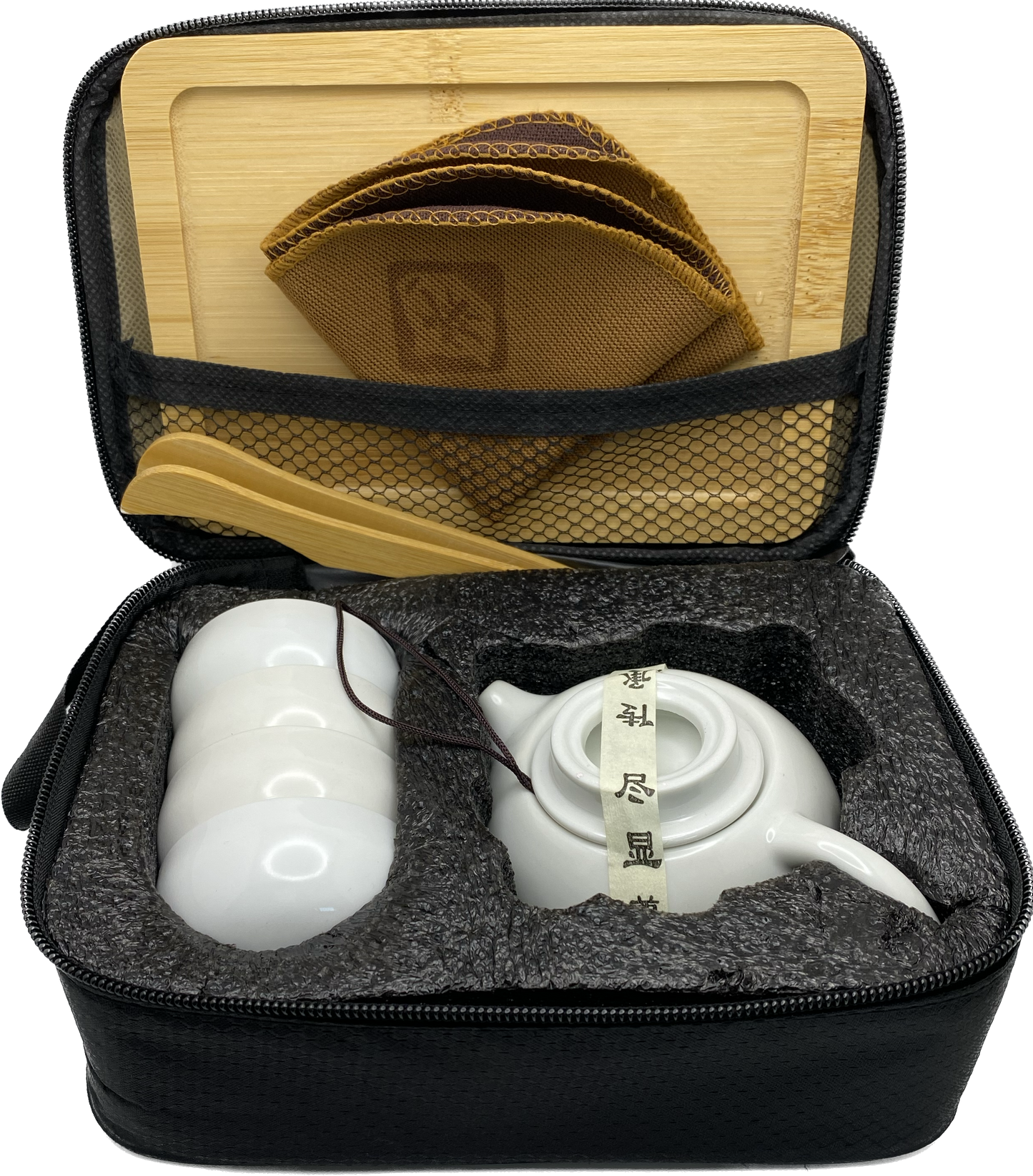Acala Porcelain Travel Tea Set (9pc)