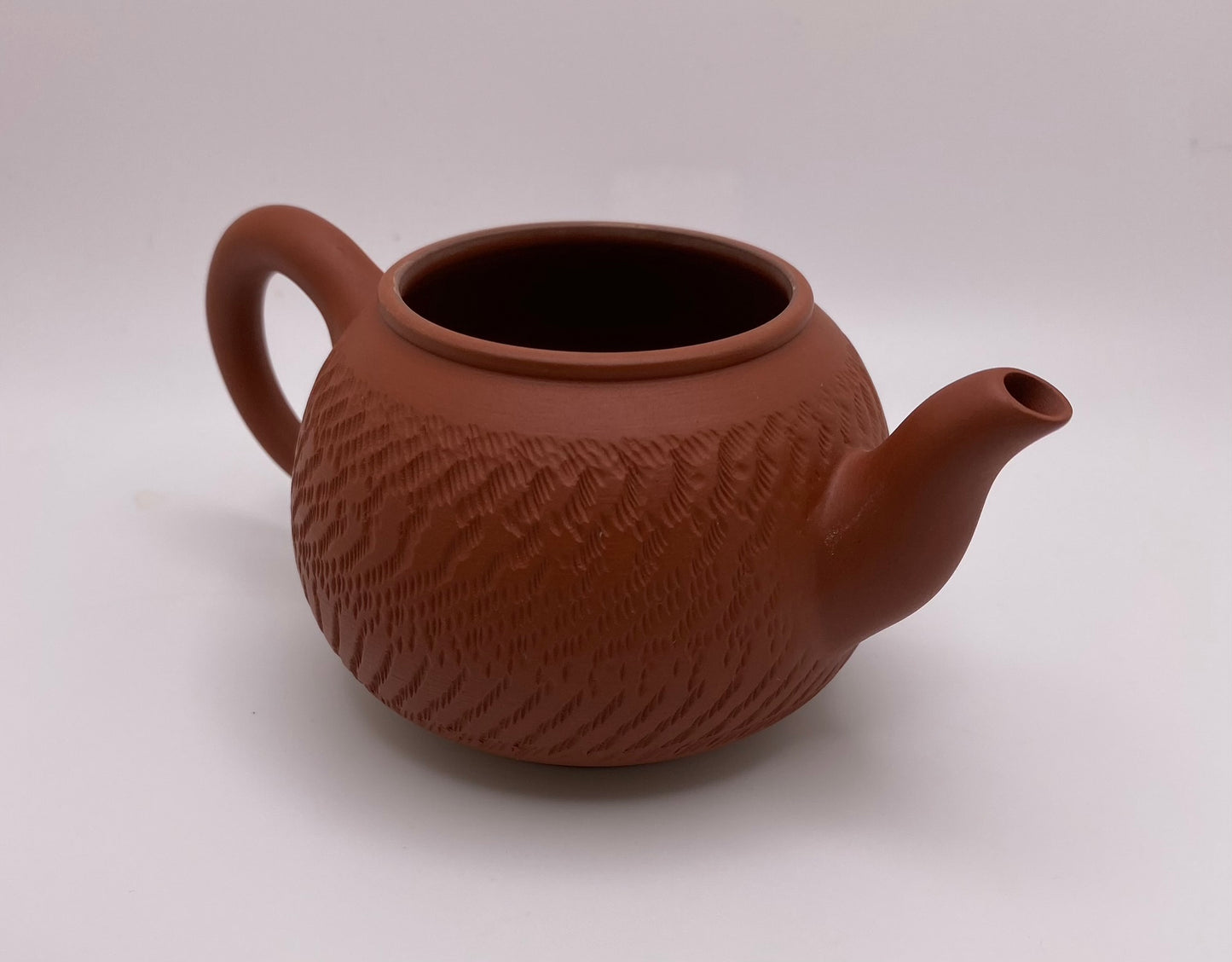 Master Lin's Hand-thrown Knifed Red Clay Jin Zhong Tea Pot 160ml