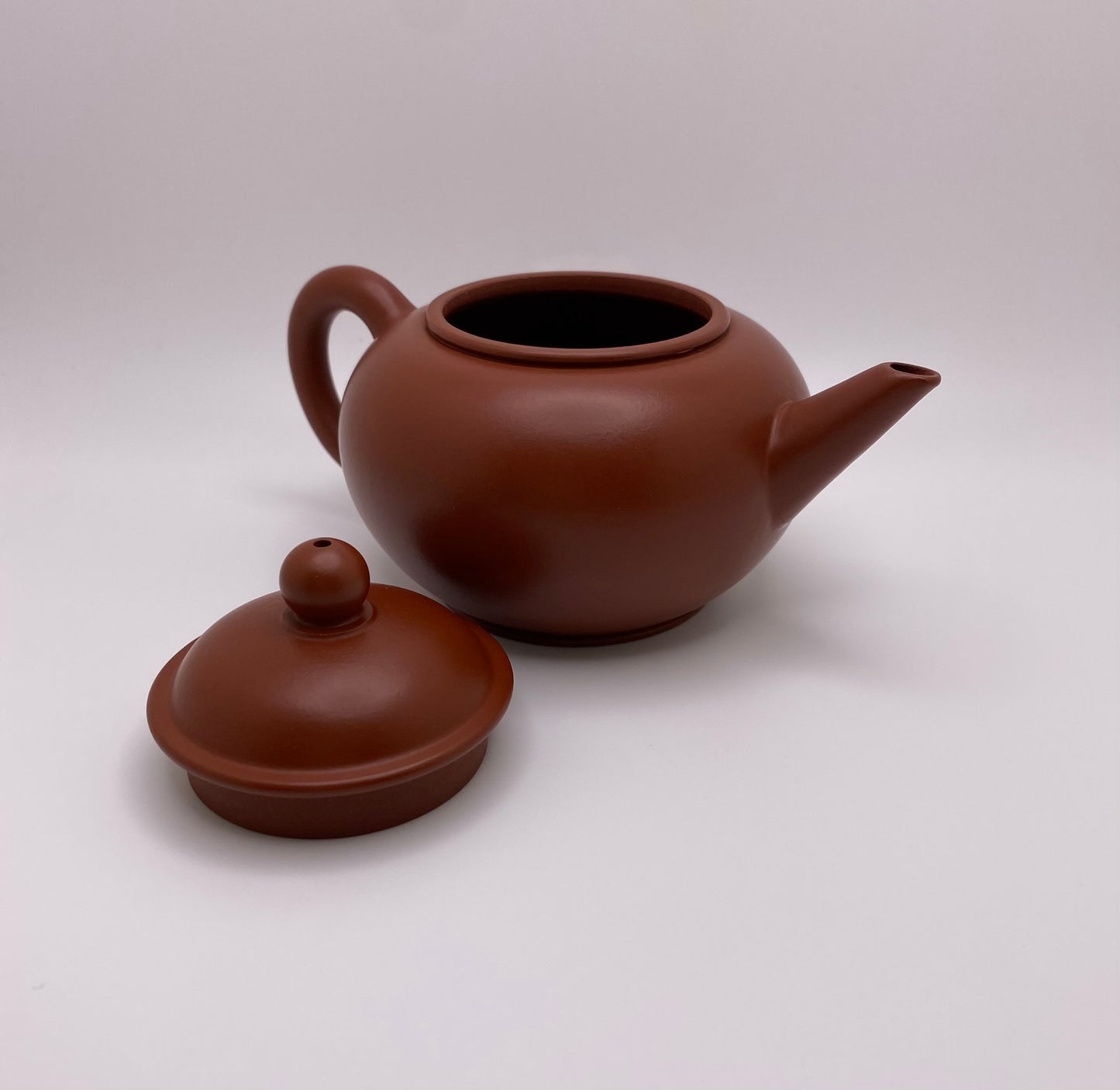 Classic Small Red Clay Shui Ping Tea Pot 120ml