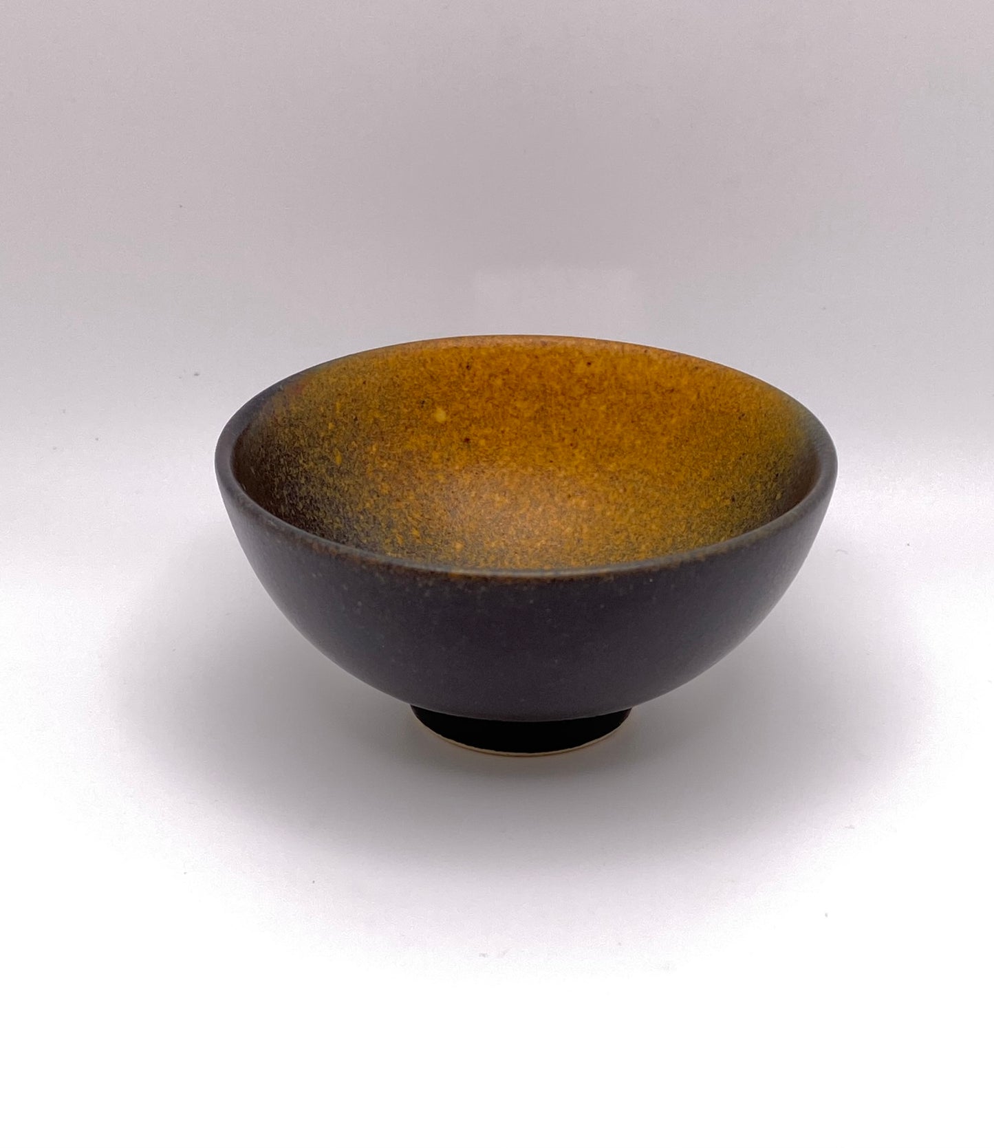 Bai Mu Quan's Handmade Ash Glazed Half-Moon Tea Cup 60ml