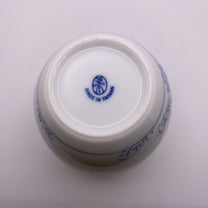Blue Lotus Hand Painted Porcelain Gong Dao Bei 220ml