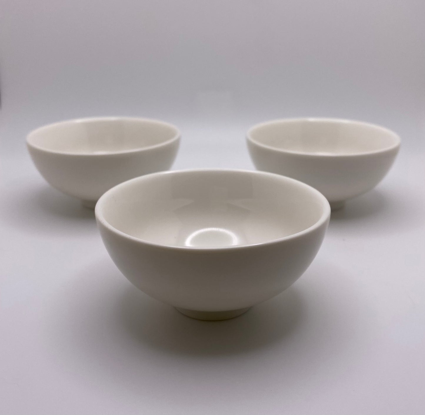 Classic Ivory Porcelain Half Moon Tea Cup 80ml