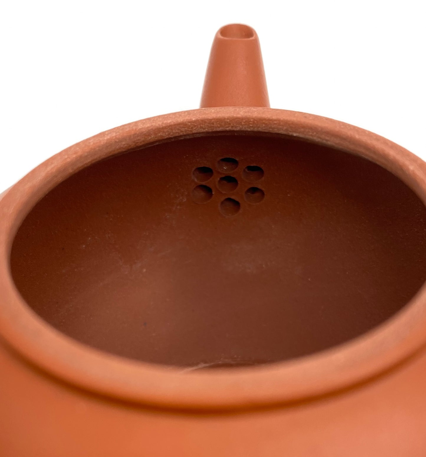 Classic Small Red Clay Shui Ping Tea Pot 120ml