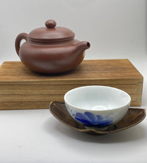 Authentic Yixing Zisha Purple Clay Feng Gu Tea Pot 210ml