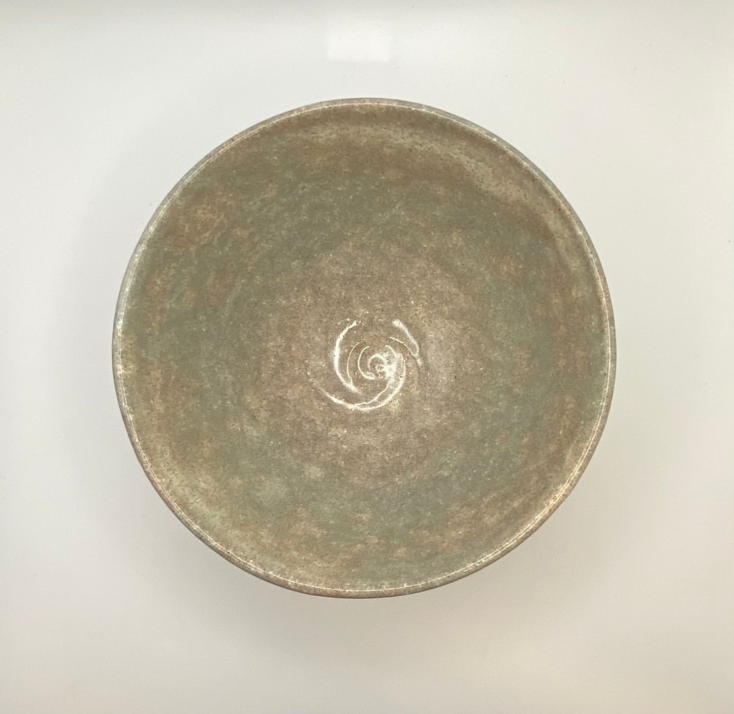 Sparkling Beige Earth Glaze Handmade Tenmoku Chawan Matcha Bowl
