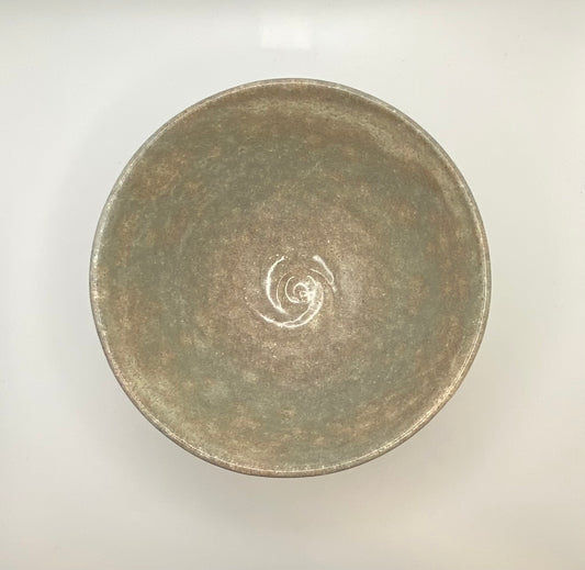 Sparkling Beige Earth Glaze Handmade Tenmoku Chawan Matcha Bowl 