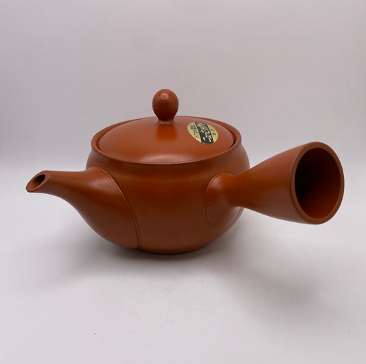 Tokoname-Yaki Shudei Red Clay Kyusu (Fusen Kiln, Japan) 