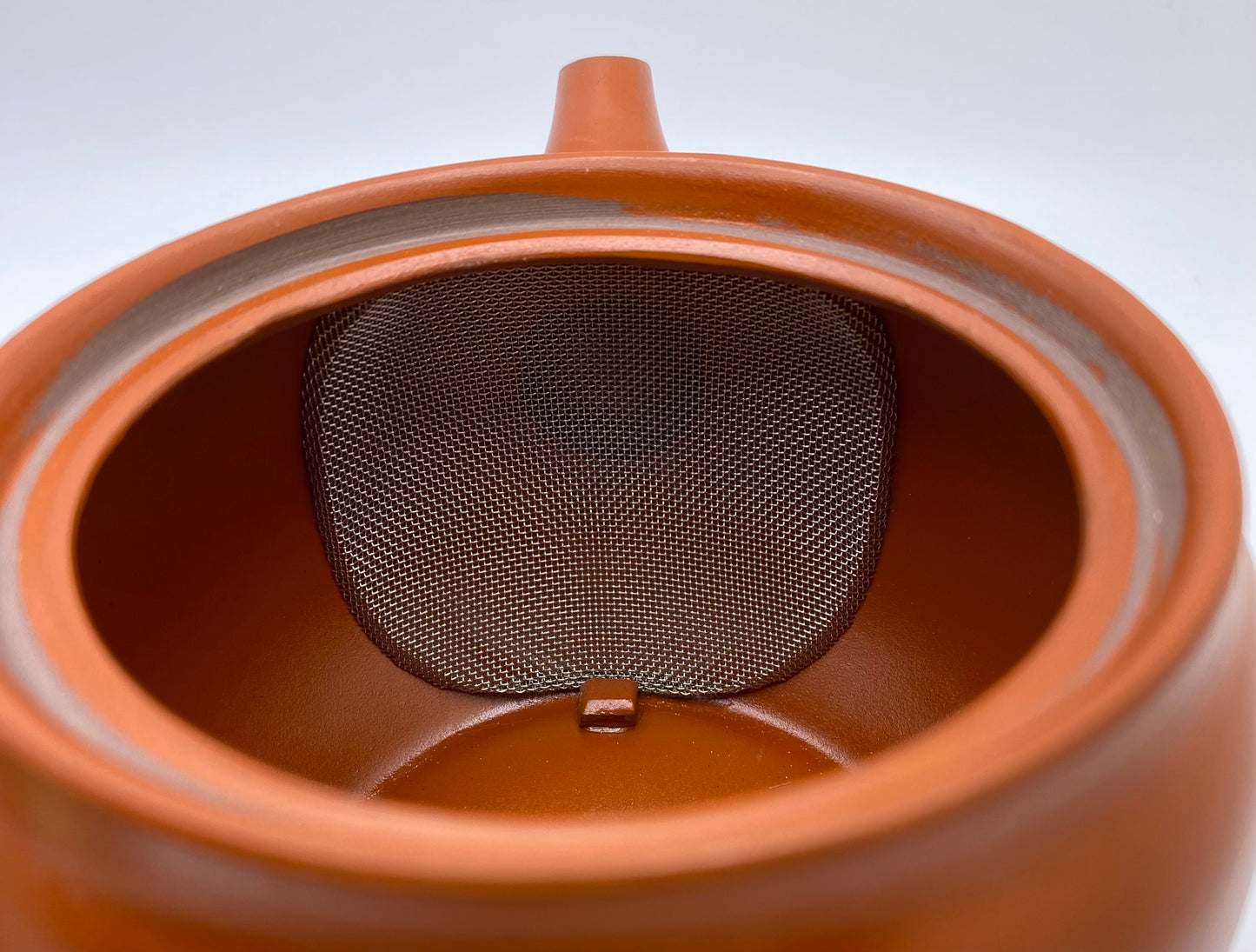 Tokoname-Yaki Shudei Red Clay Kyusu (Fusen Kiln, Japan)