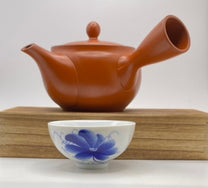 Tokoname-Yaki Shudei Red Clay Kyusu (Fusen Kiln, Japan)