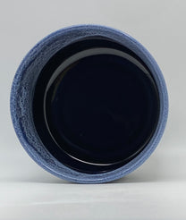 Blue & White Sea Foam High Profile Handmade Chawan Matcha Bowl (Large)