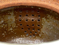 Kairagi White Hagi Ware Back Handle Tea Pot by Mukuhara Kashun