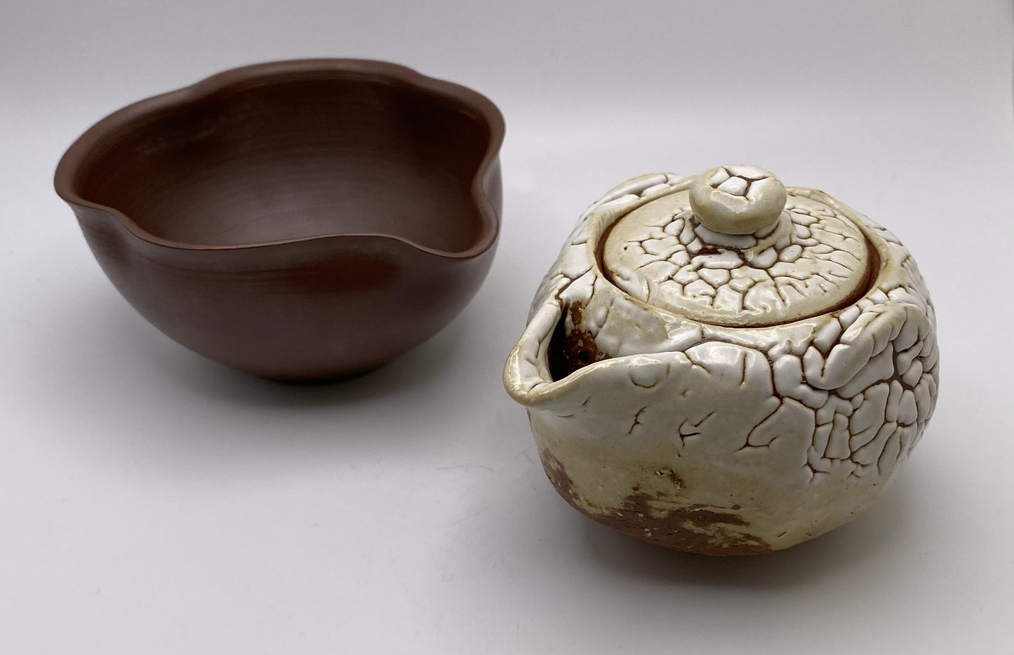 Kairagi White Hagi Ware Hohin by Mukuhara Kashun
