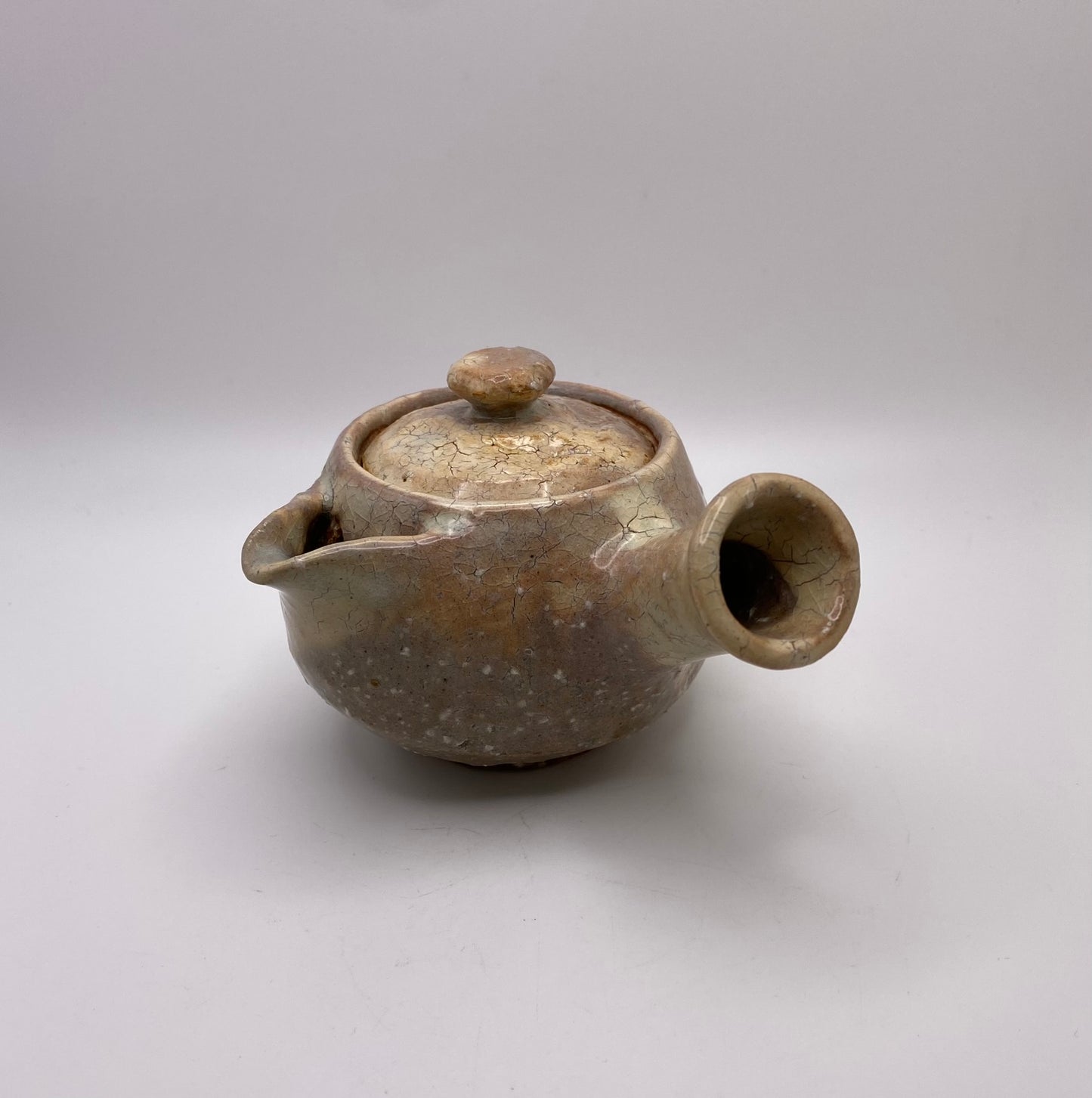 Tsuchinohana Kyusu Hagi Ware by Mukuhara Kashun