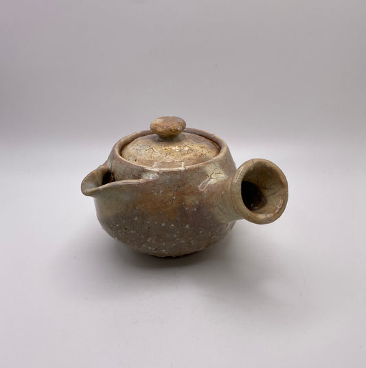 Tsuchinohana Kyusu Hagi Ware by Mukuhara Kashun 