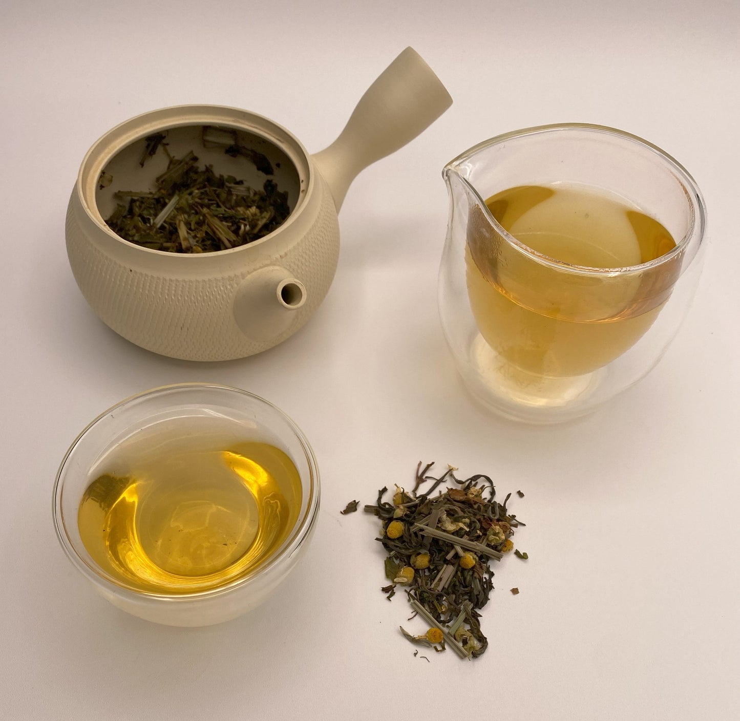 "Lazy Afternoon" Nepali Organic Green Tea Botanical Blend