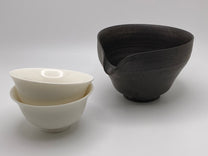 Brushed Bronze Clay Pitcher (Gong Dao Bei)