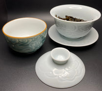 Celadon Cloud Porcelain Gaiwan