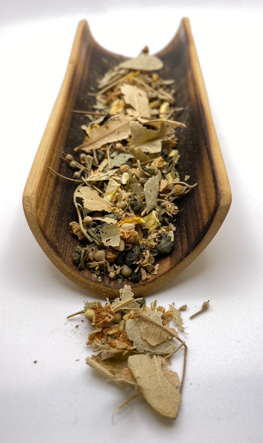 "National Class" Linden, Peppermint, Lemon Peel and Oolong Blend 