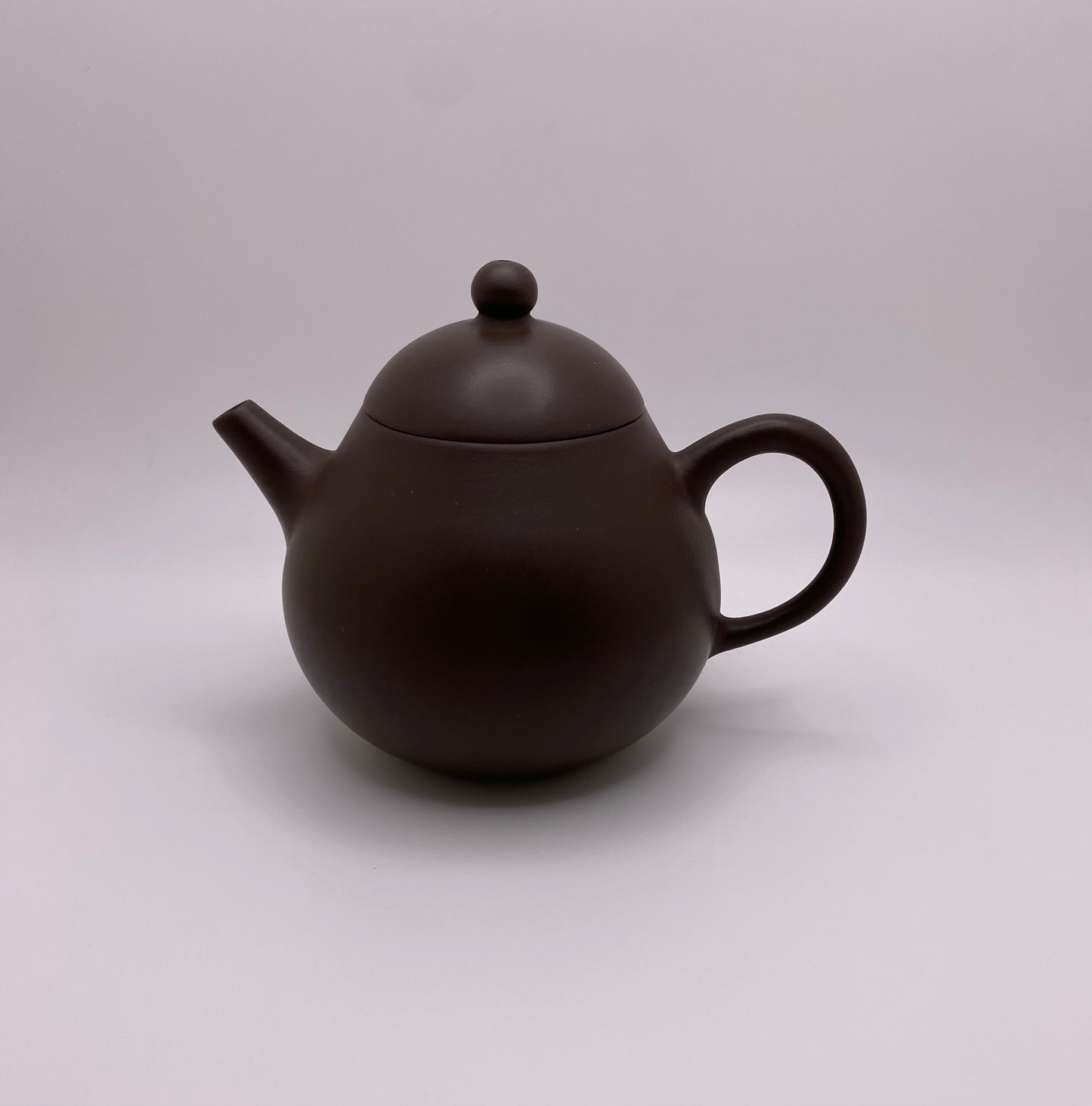 Contemporary Purple Clay Pear Shaped Tea Pot 180ml