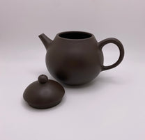 Contemporary Purple Clay Pear Shaped Tea Pot 180ml