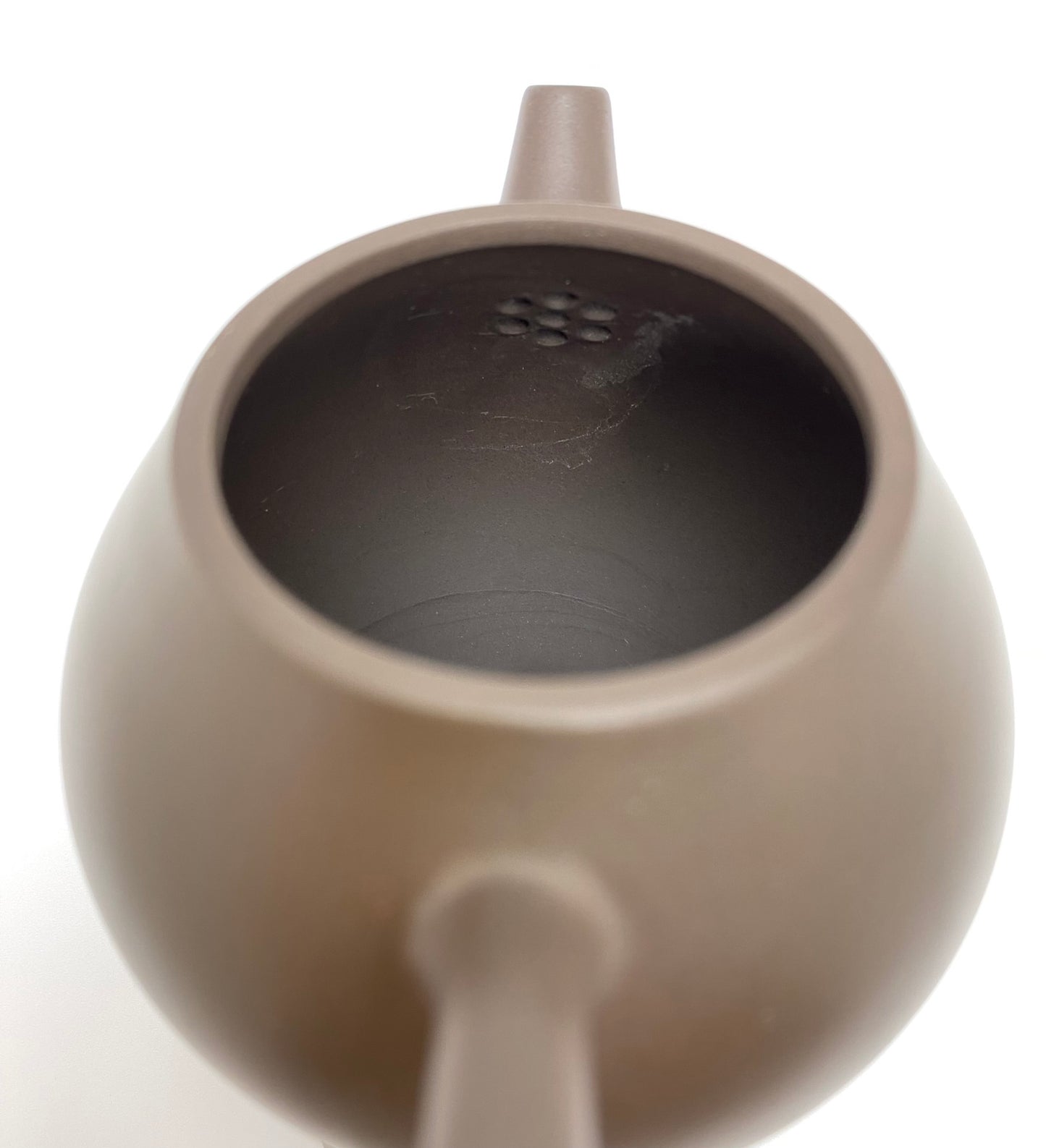 Contemporary Purple Clay Pear Shaped Tea Pot 180ml