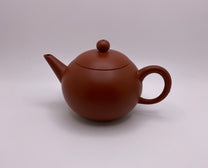Contemporary Yuan Zhu Red Clay Teapot 150ml